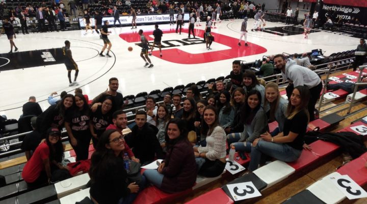 CSUN - Jogo de basquete