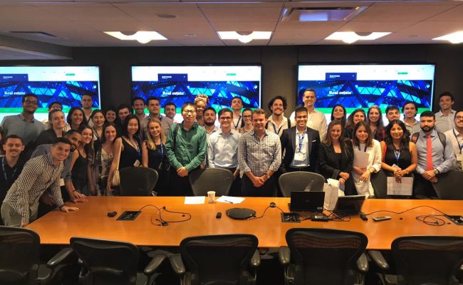 Study Visit at Nuveen Investment - SUNY New Paltz July 2019